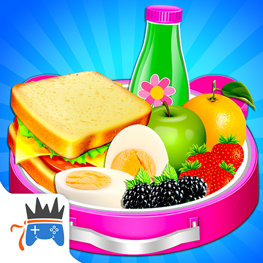 JOGO SCHOOL LUNCH MAKER FOOD COOKING GAMES  JOGO DE FAZER LANCHES PARA  ESCOLA 