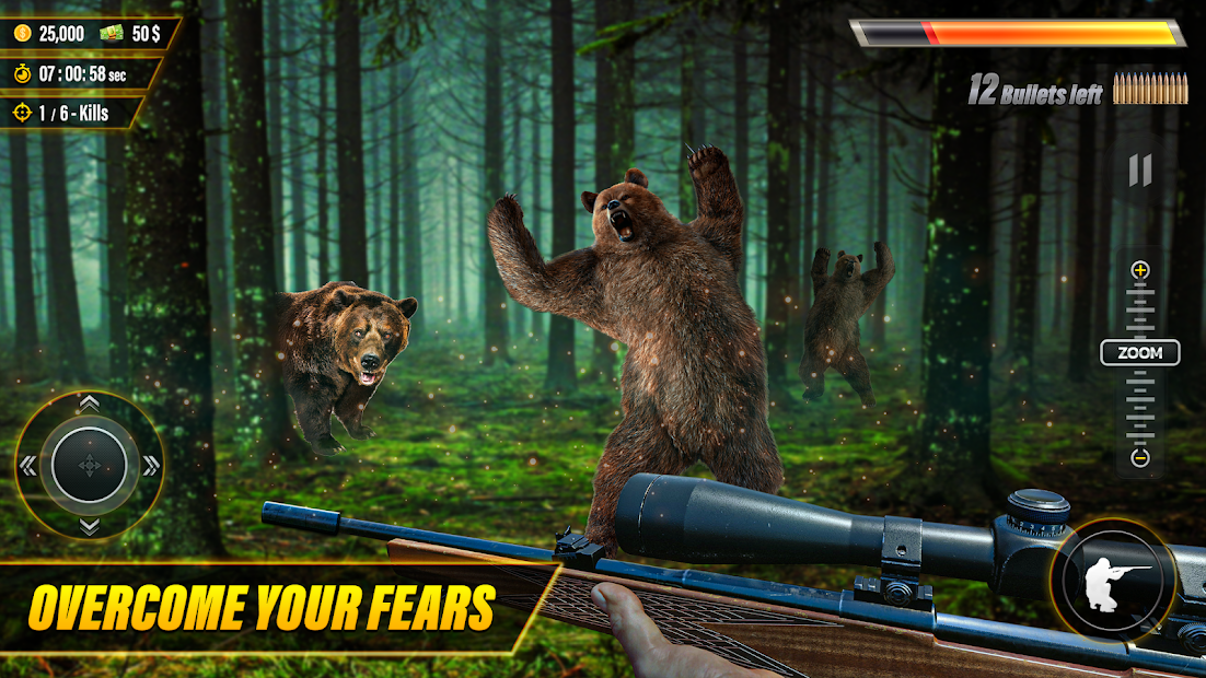 Captura de Pantalla 17 Wild Bear Hunting FPS Game android