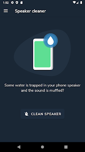 Speaker cleaner - Remove water