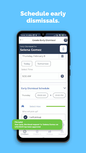 Screenshot of Pikmykid Parent