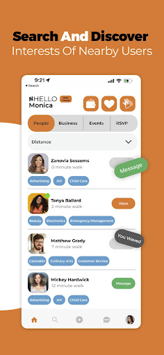 GoSayHELLO - Networking Nearby screenshot