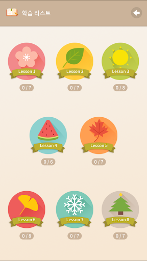 Sejong Korean Grammar - Basic Screen 2