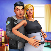 Virtual беременная мать имитатор беременность Life