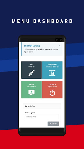 Tes Sistem Seleksi Las Pelangi Screenshot