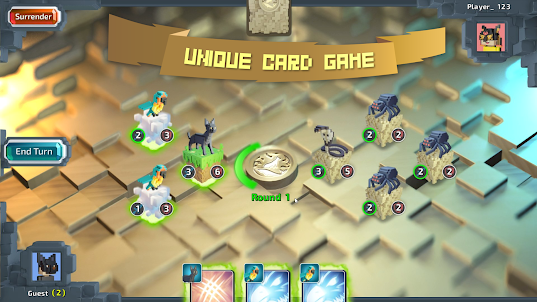 Voxel Serval - Unique Cardgame