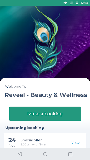 Android application Reveal - Beauty & Wellness screenshort