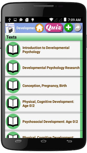 Android application Developmental Psychology Cou screenshort