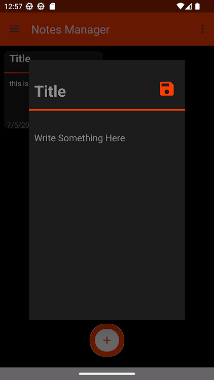Notes And Password Manager - 1.2 - (Android)