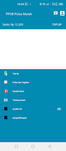 Android application Sahabat Shopping screenshort