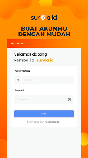 Android application survia.id screenshort