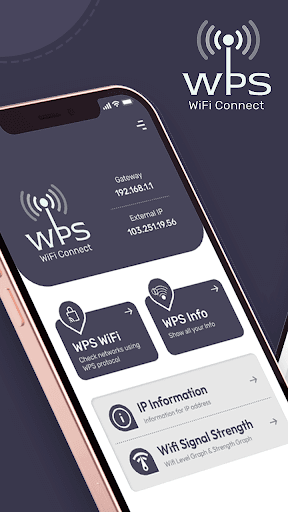 Android application WPS WPA Tester - WIFI Analyzer screenshort