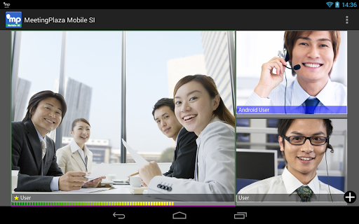 Android application MeetingPlaza Mobile SI screenshort