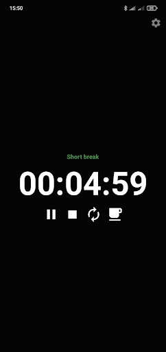 Pomodoro Timer Screen 2