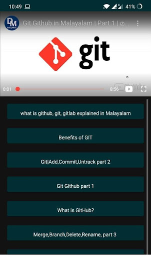 KTU Learn Screen 2