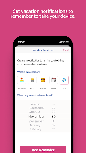 Android application MK Next screenshort