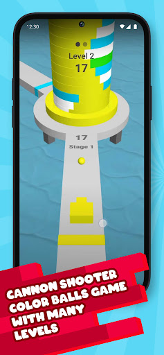 Tower Ball 3D - Shoot Color Screen 3