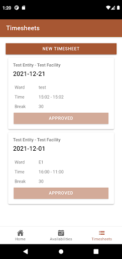 Mediserve SA Screen 2
