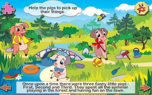 Three Little Pigs: Kids Book 1