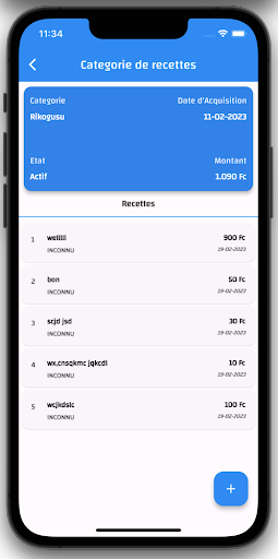 Gestion Financière : Ma Caisse Screen 3