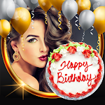 Cover Image of Download Birthday 2023 Cake Photo Frame  APK