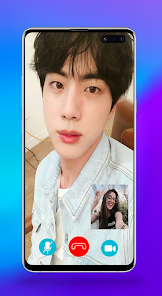Captura 7 Jin Call You - BTS Jin Fake Vi android