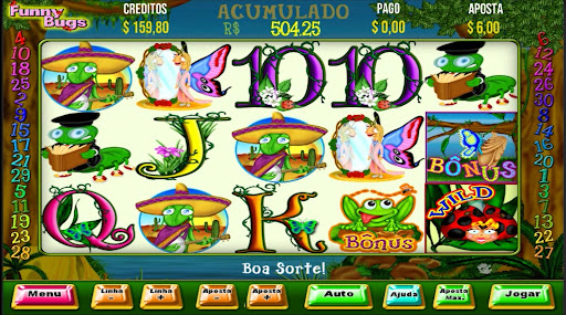 Funny Bugs Video Slot Bingo 10