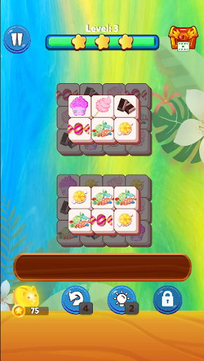 Android application 3 Tile Match - Zen Match Games screenshort