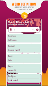 English To Malay Dictionary