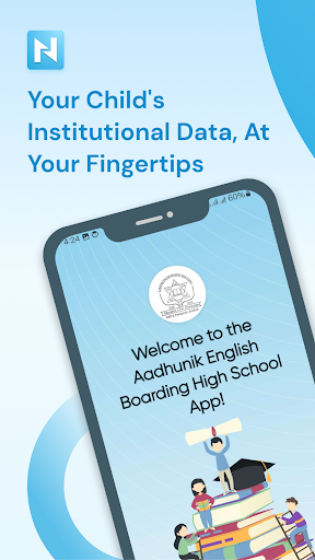 Android application Aadhunik School screenshort