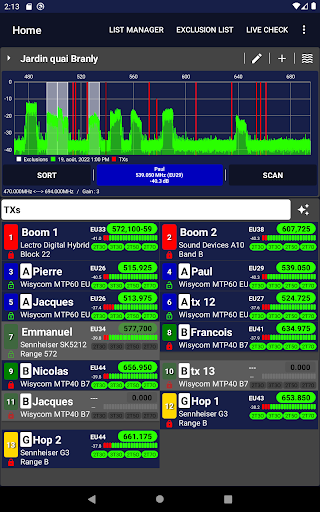 Screenshot of TXAdvance