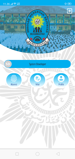 Android application ERAPOR SMK MUH KDH screenshort