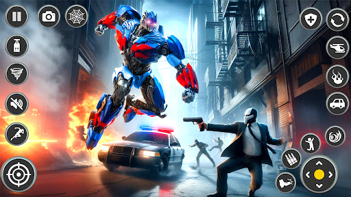 Spider Robot: Robot Car Games Screen 3