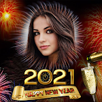Cover Image of Baixar Happy new year photo frame 2021 1.1 APK