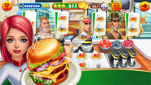 Android application Happy Cooking - Chef Games screenshort