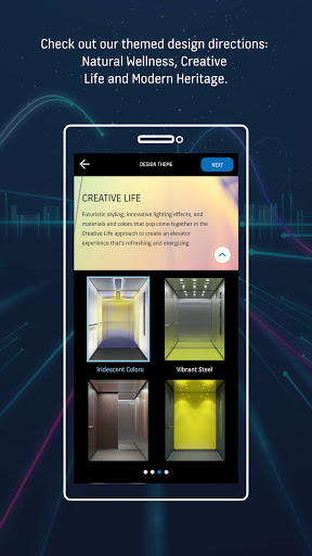 KONE Car Designer App Screen 3
