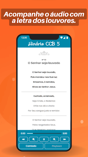 Hinário CCB 5 Áudio e Playback Screen 2