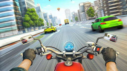 Bike Race Games Bike Racing 3D Screen 3