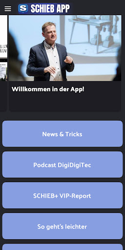 Android application Schieb App screenshort