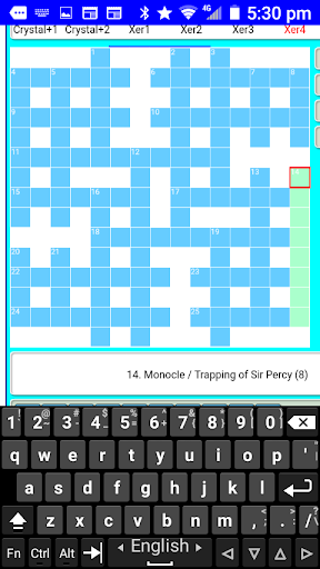 Crossword Puzzle CrystalX Screen 3