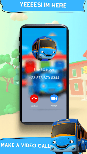 Android application Little bus call tayoo game screenshort