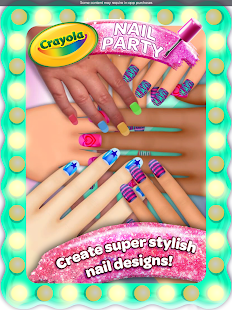 Crayola Nail Party: Nail Salon Screenshot