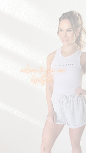Android application Taylah Kelly Fitness screenshort