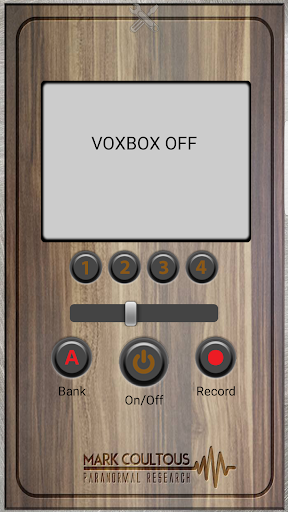 Android application VoxBox ITC Spirit Box screenshort