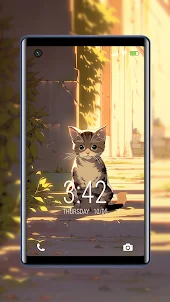 Anime Kitten Wallpaper