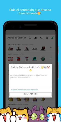 World of Stickers for WhatsApp Screen 3