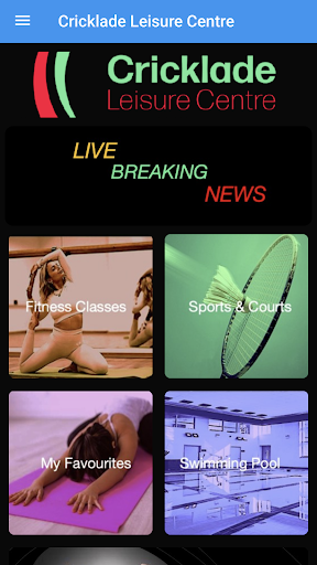 Android application Cricklade Leisure Centre screenshort