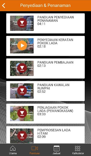 ePanduan Penanaman Lada Screen 2