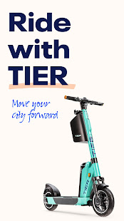 TIER electric scooter sharing screenshots 1