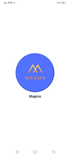 Android application Magma screenshort