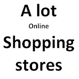 A lot online shopping stores icon